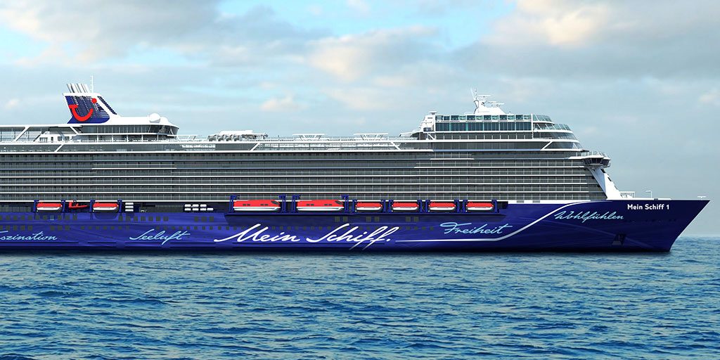 Mein Schiff 1 Neubau