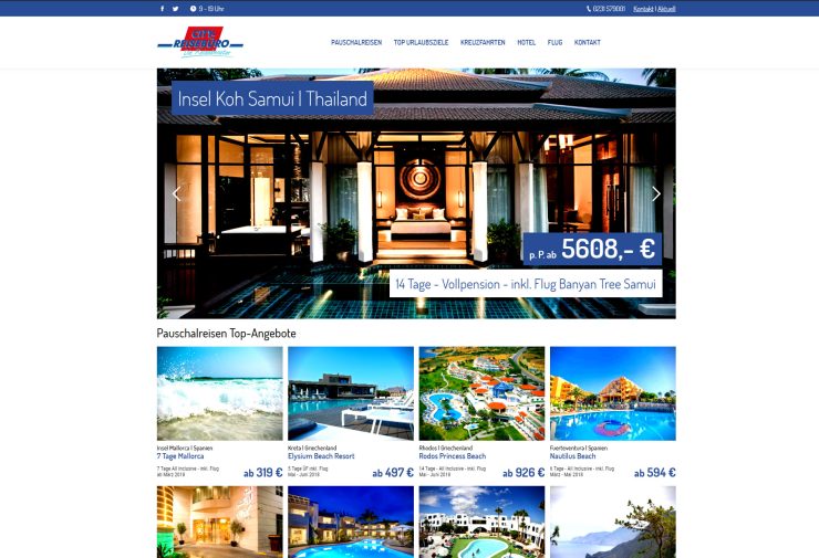 reisbuero dortmund relaunch