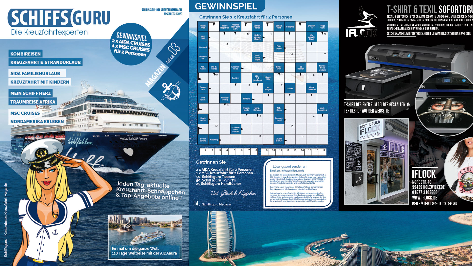 Das neue Schiffsguru Kreuzfahrt Magazin 2019 ist da City Reisebuero Dortmund