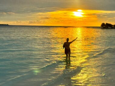 malediven sonnenuntergang