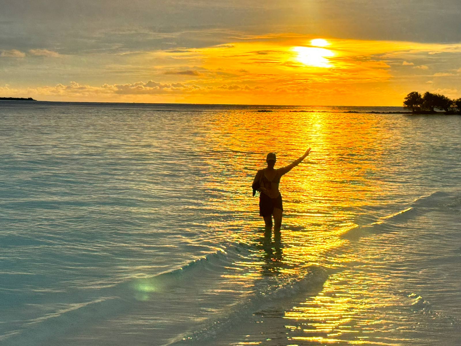 malediven sonnenuntergang