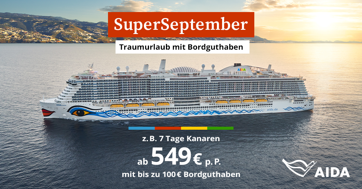 SuperSeptember bei AIDA